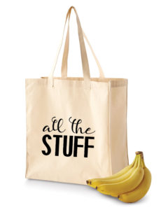 All That Stuff Tote Bag Large
