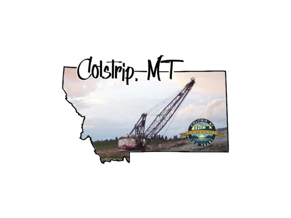 Colstrip Mine Centennial sticker
