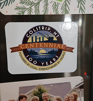 Colstrip Centennial Magnet